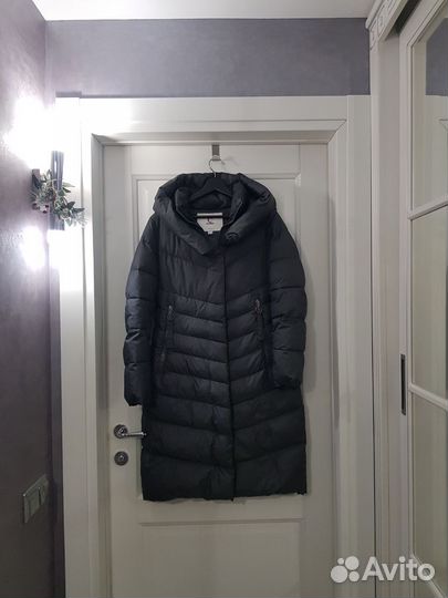 Пуховик Clasna 44 р цвет серый антрацит