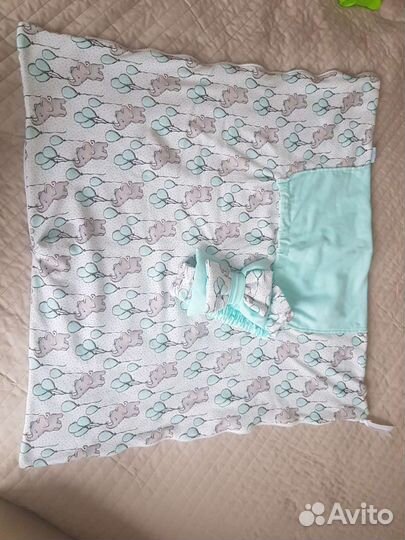 Конверт-одеяло на выписку трансформер