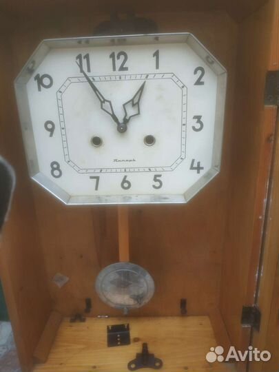 СССР Часы янтарь