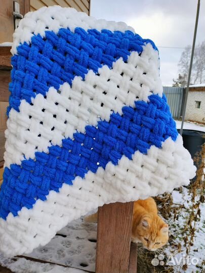 Плед детский плюшевый