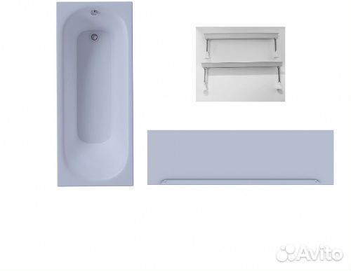 Ванна акрил 150х70 Aquatek Либерти BER150-0000001