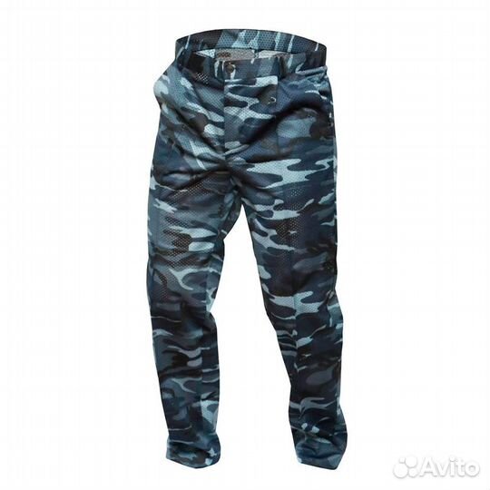 Костюм летний синий камуфляж сетка