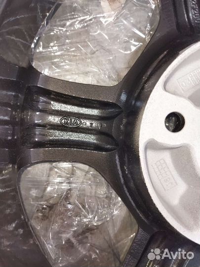 Диски литые KIA/huinday новые оригинал 4*100R15