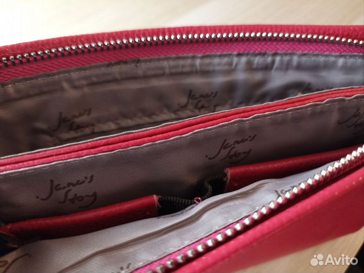 Косметичка женская,натуральная кожа