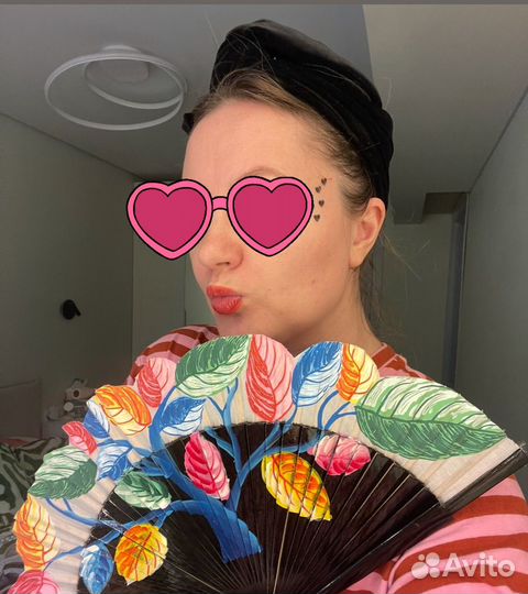 Бархатная лента на голову