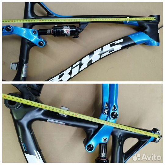 Карбоновая трейловая рама 27.5 подвес, ход 150