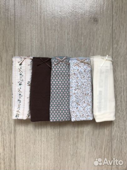 Трусики Oysho классика хлопок набор 5 штук