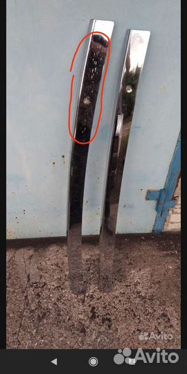 Накладки на бампер ваз(2107)