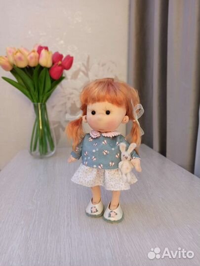 Кукла ручной работы. Текстильная