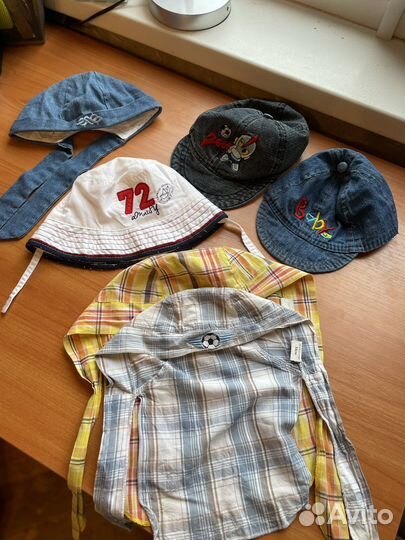 Шапки, кепки детские на мальчика разные