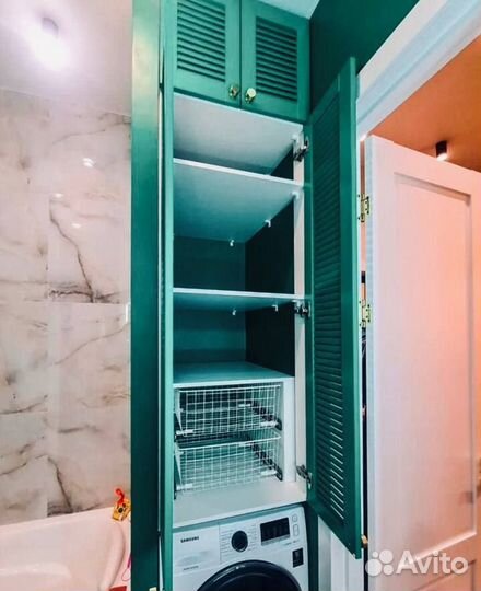 Мебель в санузел, шкаф в постирочную