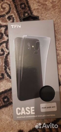 Чехол на samsung а03 (новый)