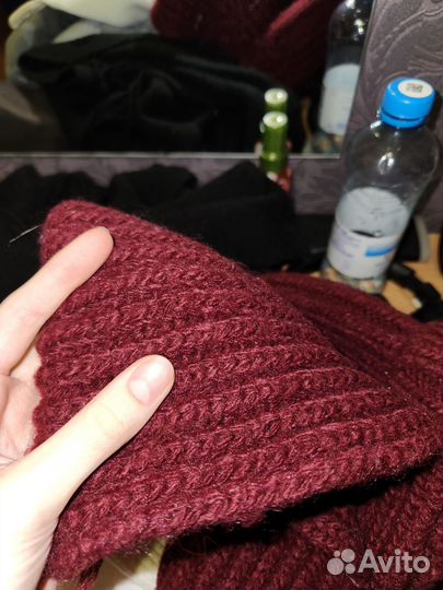 Комплект шапка и шарф женские