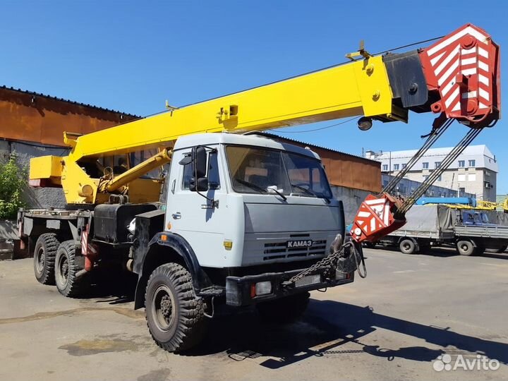 Аренда и услуги автокрана, 25 т, 22 м