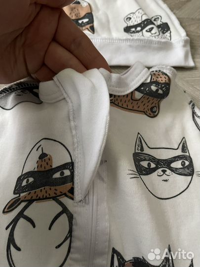 Спальный мешок 56-68 новый