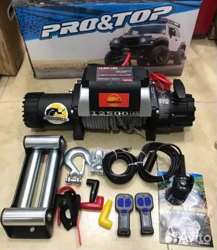 Лебедка электрическая PRO TOP 12.500 lbs