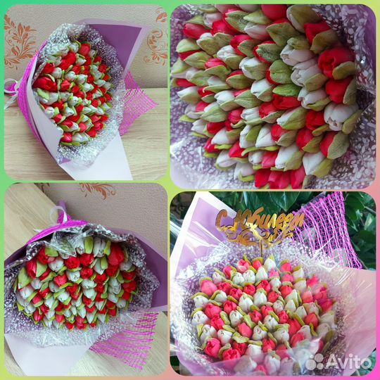 Сладкие букеты из зефира