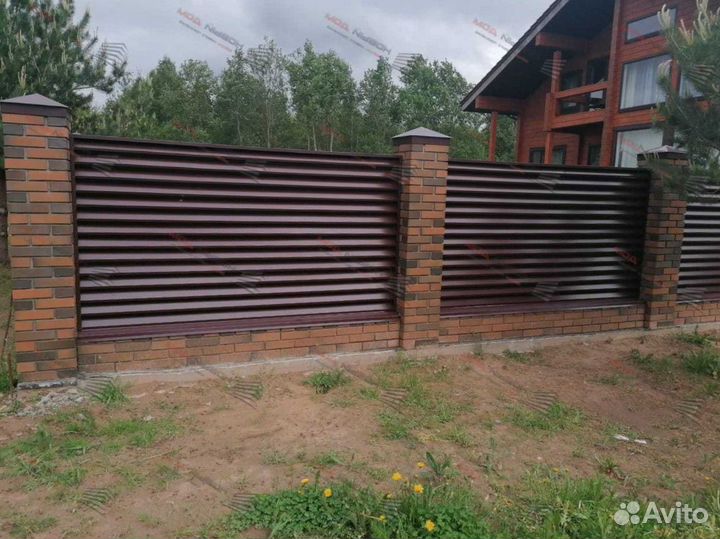 Забор-жалюзи