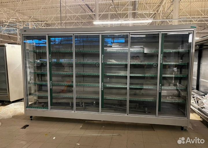 Горка холодильная шестидверная