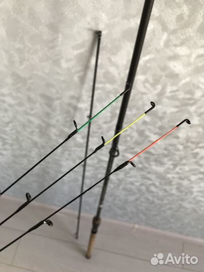 Фидерное удилище и катушка