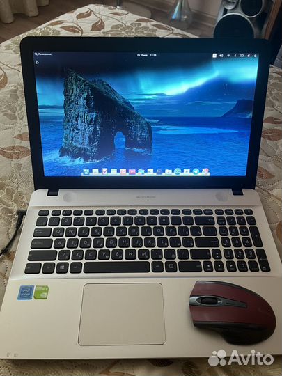 Ноутбук asus x541sc-xx034t