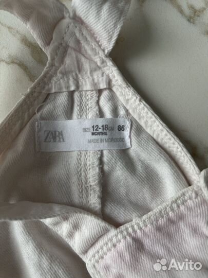 Комбинезон джинсовый zara 86