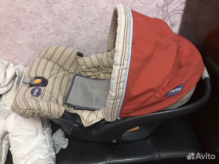 Детское автокресло люлька 0+