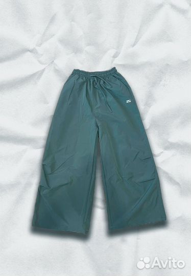 Y2k Штаны парашюты очень широкие