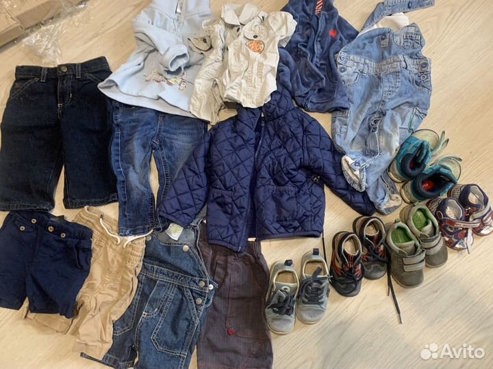 Пакет одежды и обуви 6-12мес