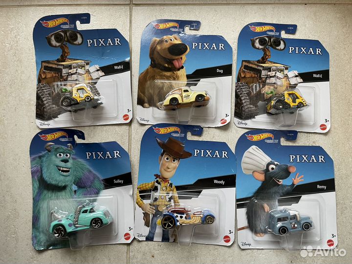 Машинки Хот вилс Дисней Disney
