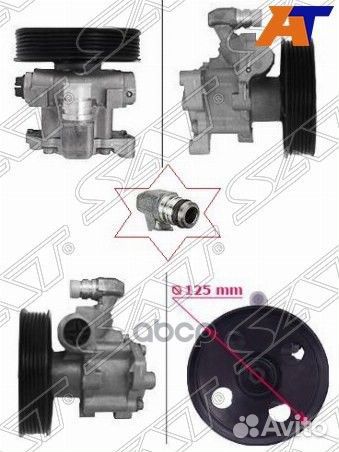 Насос гур mercedes E-class/GL/class/M-class 3,2