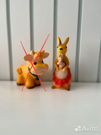 Резиновые игрушки СССР лот 1