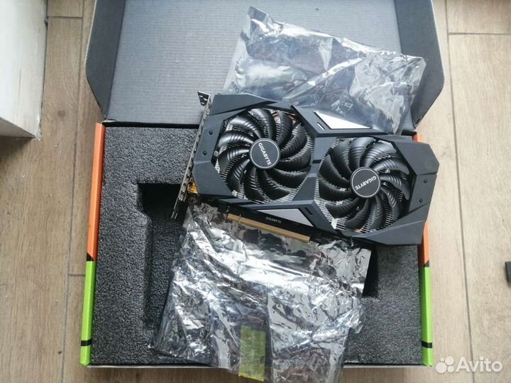 Видеокарта gigabyte GTX 1660 OC 6Gb