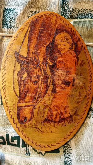 Панно из дерева ссср