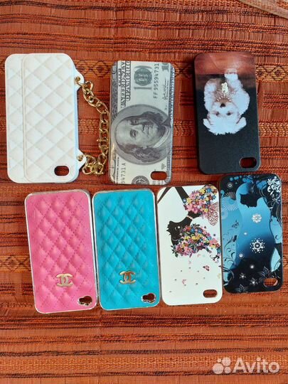 Чехлы на телефон iPhone 6 plus и iPhone 4