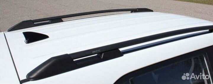 Рейлинги Хендай Крета (Hyundai Creta) черные апс