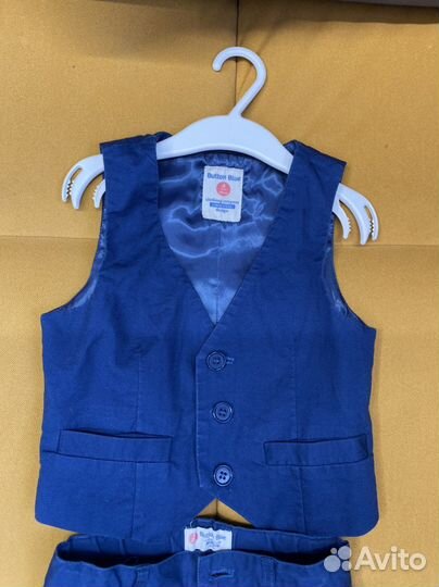 Костюм для мальчика брюки и жилет