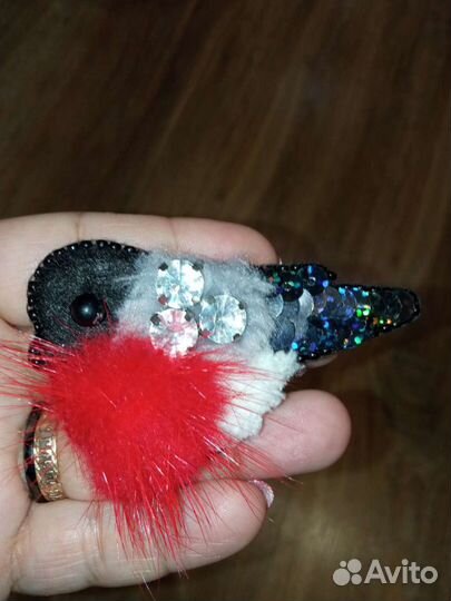 Брошь из фетра