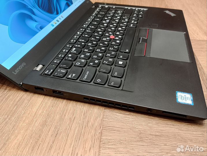 Тонкий Lenovo Thinkpad T460S i5/8gb/SSD256/FHD