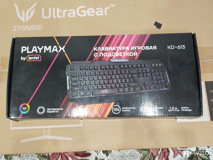 Игровая клавиатура с подсветкой