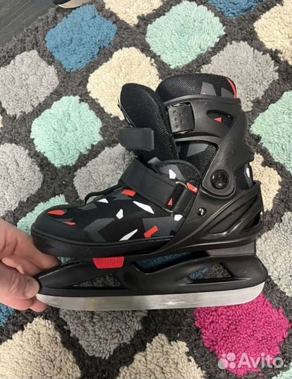 Коньки детские раздвижные 31-36