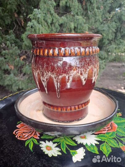 Горшок керамический