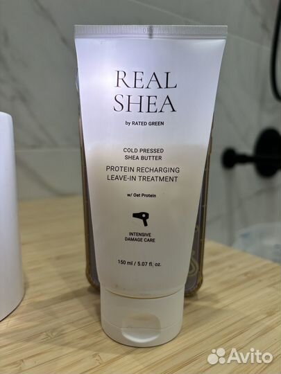 Крем для волос real shea rated green