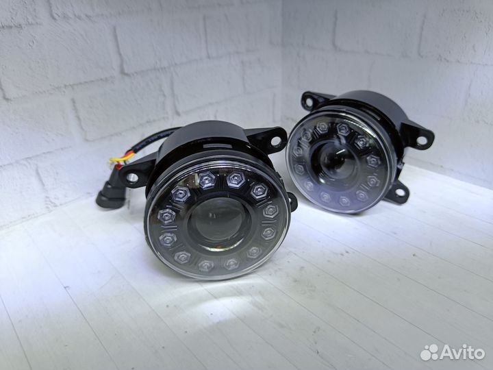 Универсальные линзованные LED птф + дхо