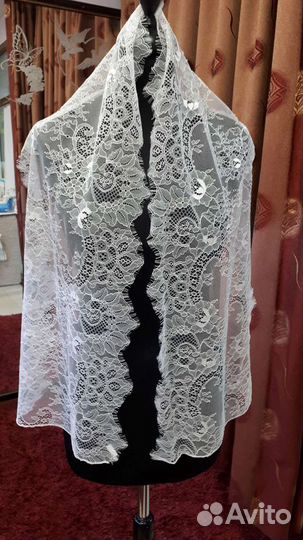 Кружевной платок новый