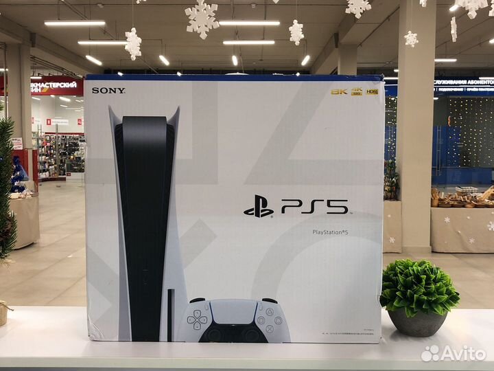 Новая Sony PlayStation 5 с дисководом 825GB