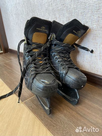 Коньки хоккейные, tech team,39 размер