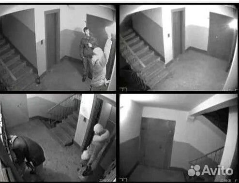 Комплект регистратора видеонаблюдения с камерами