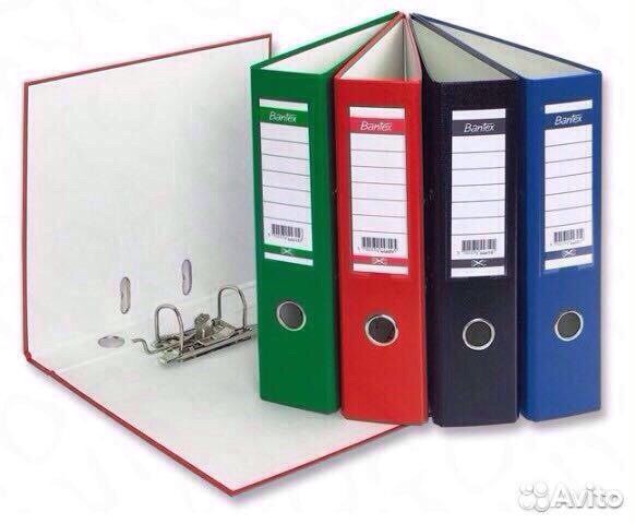 Папка регистратор канцелярская Скоросшиватель