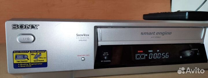 Видеомагнитофон hi fi стерео Sony slv-se710